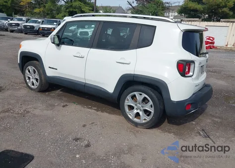 2016 Jeep Renegade Limited from USA, damaged, VIN ZACCJBDT3GPD01943
